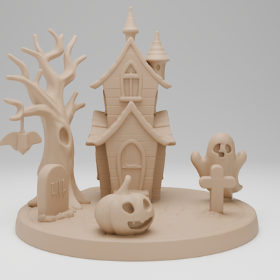 Haunted House 3D Toy