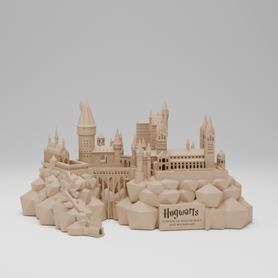 Hogwarts 3D Model