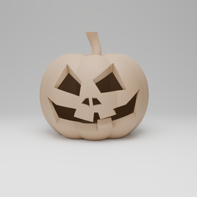 Pumpkin 3D Toy